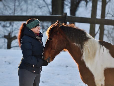 Pferdetrainerin Annika Schmitz